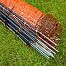 Reinforced orange net STANDARD for electric fence for sheep, goats, height 90 cm, 50 m