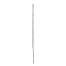 Plastic post for electric fence, length 70 cm, 5 eyelets, white