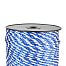Polyrope for electric fence, diameter 6 mm, blue-white, 200 m