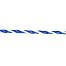 Polyrope for electric fence, diameter 6 mm, blue-white, 200 m