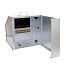 Security box for fencee energizer and battery, Mounting post, Regulator 15 A for solars 200 W