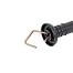 Automatic gate for electric fence, polytape 40 mm, length 6 m