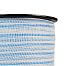 Polytape for electric fence, width 40 mm, white-blue, 200 m