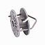 Fence wire and rope tensioner - round