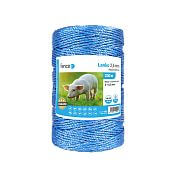 Polywire for electric fence, diameter 2,5 mm, blue, length 200 m