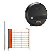 Sheep and goat electric fence kit with reinforced electric net 90 cm - 5 J energizer 230 V